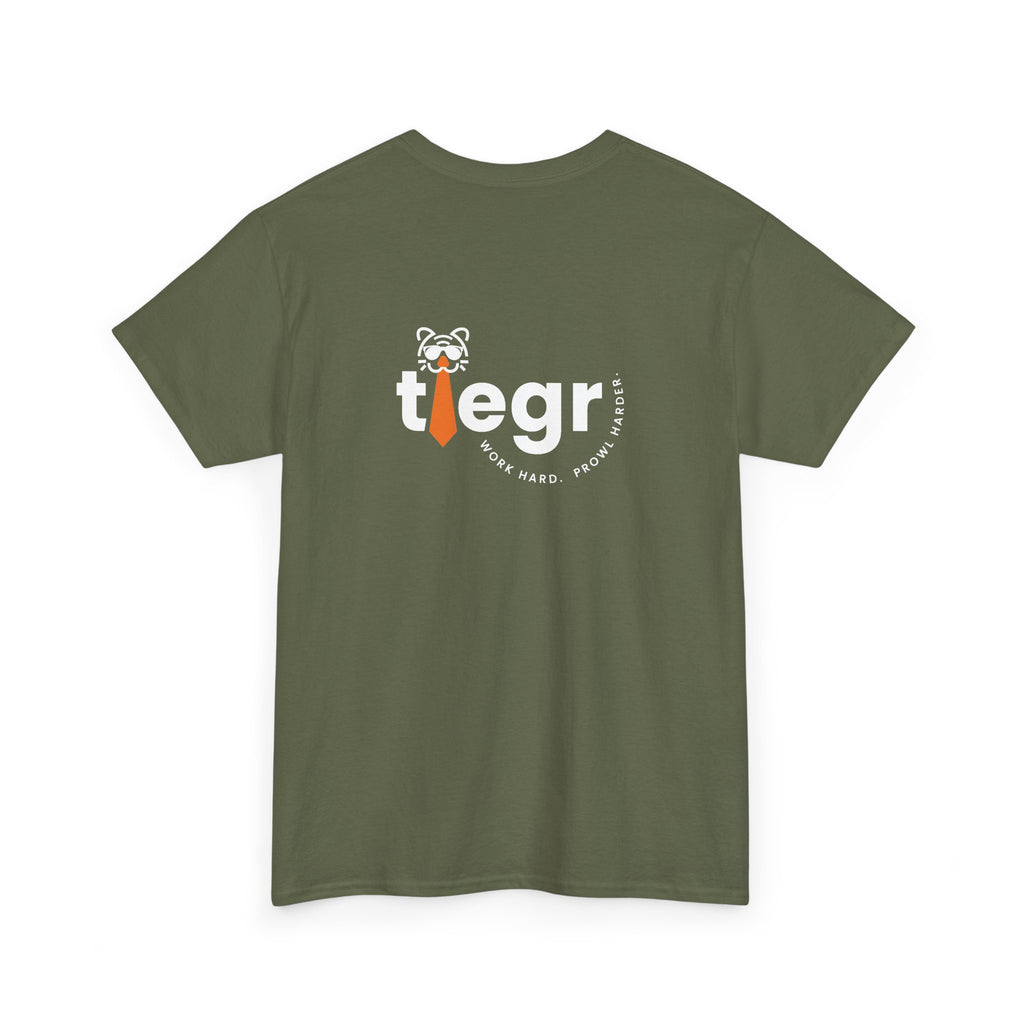 big cat energy cotton tee - lion