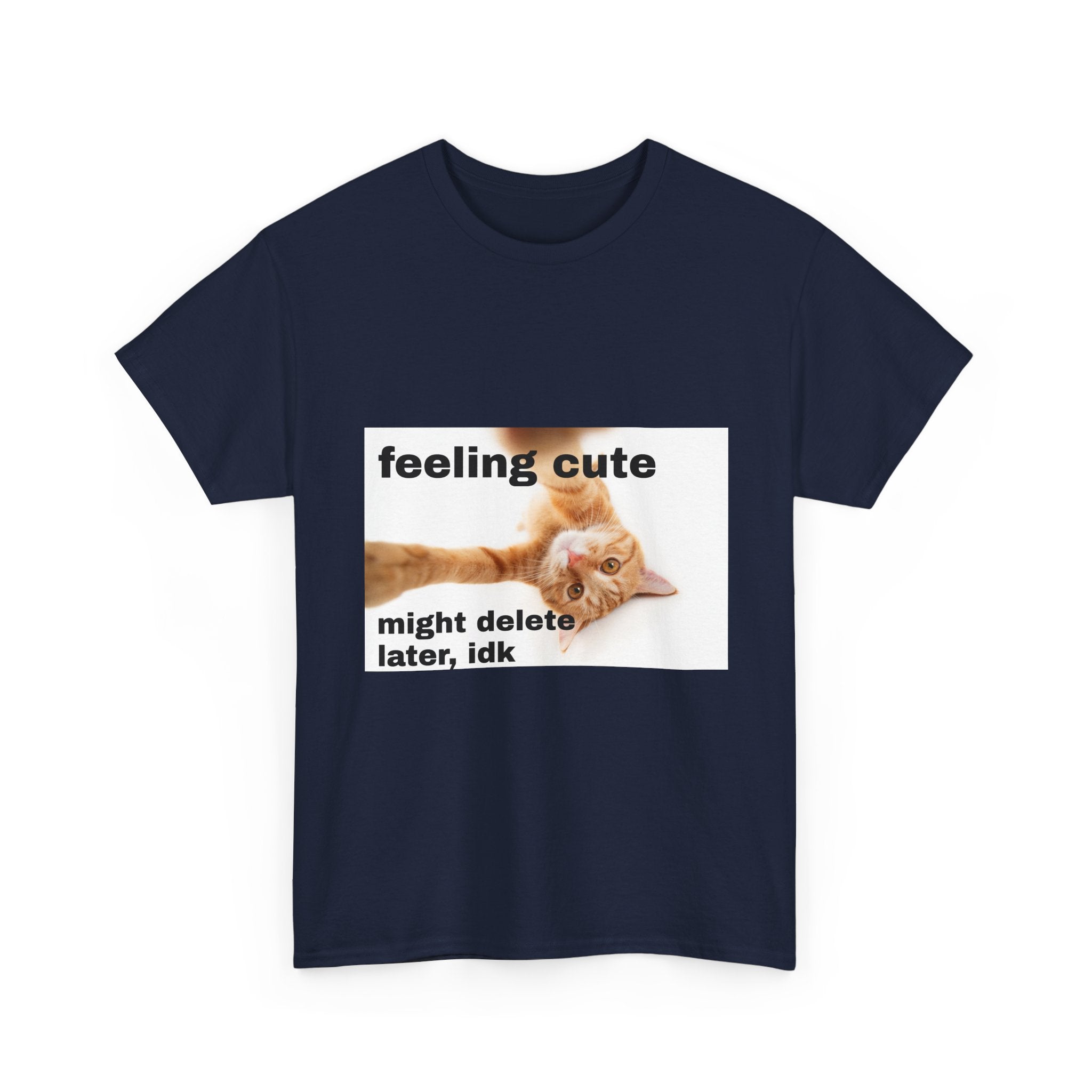 feeling cute tee