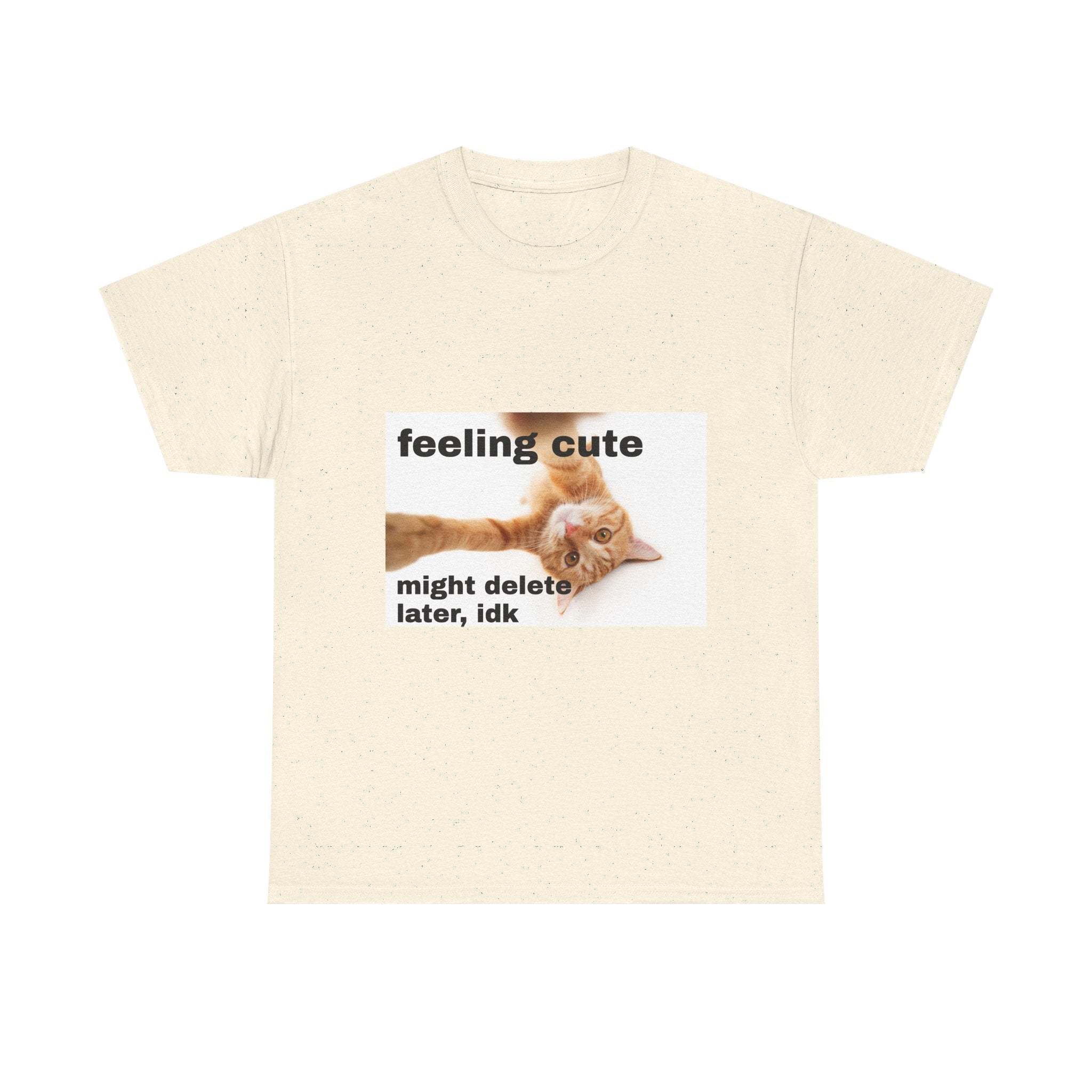 feeling cute tee