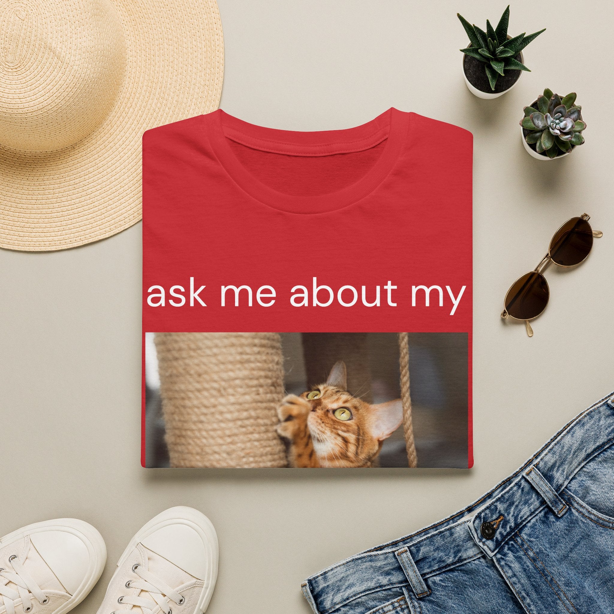 scratching post tee