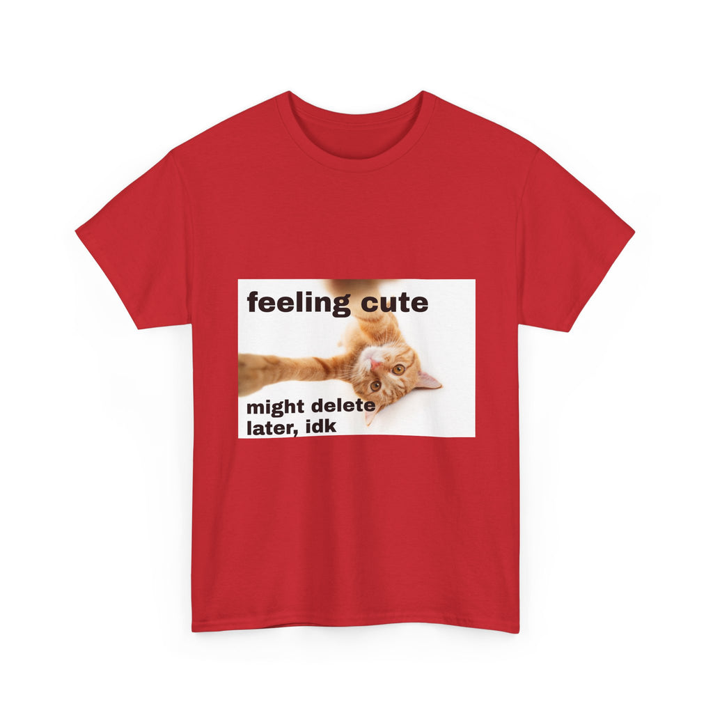 feeling cute tee