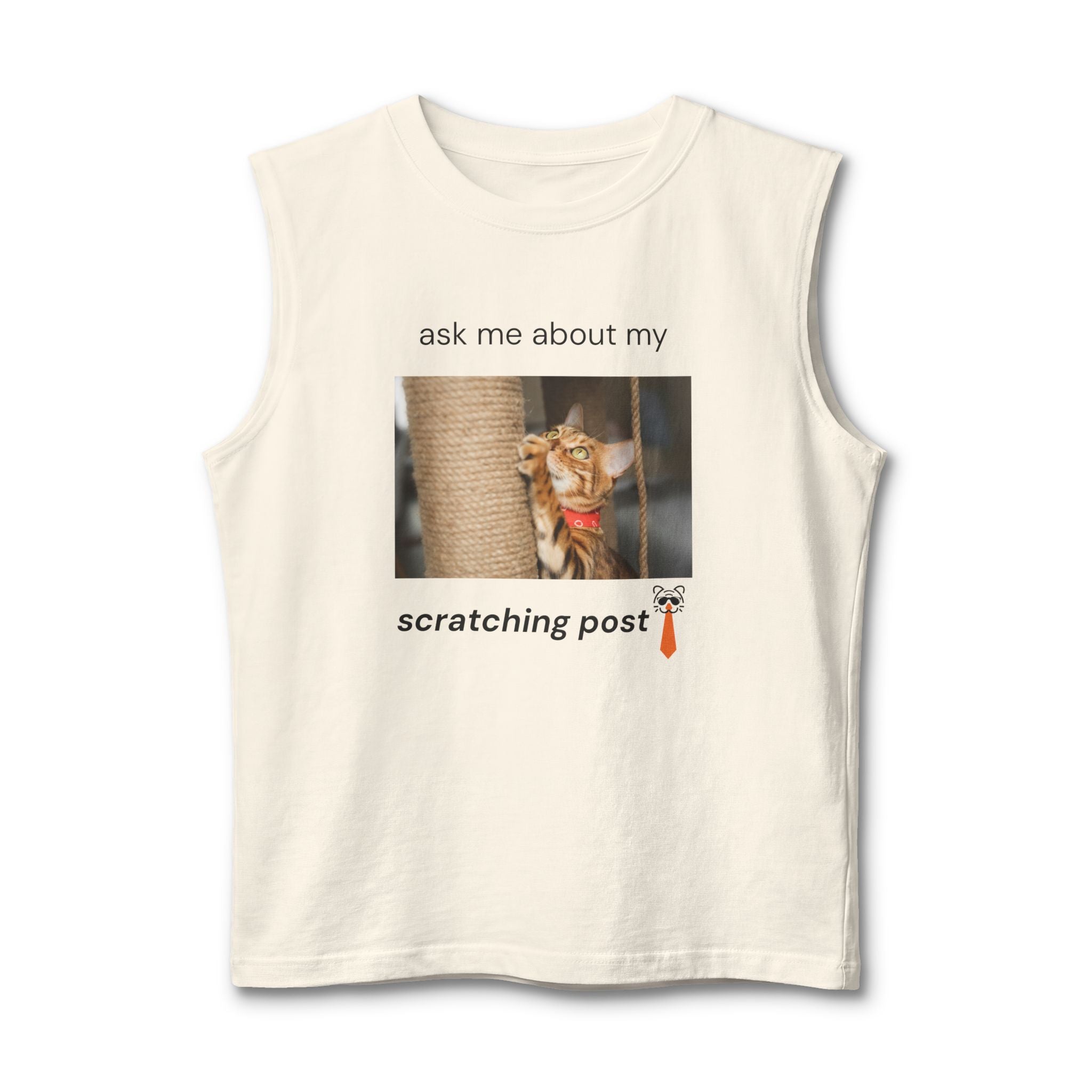 scratching post tank