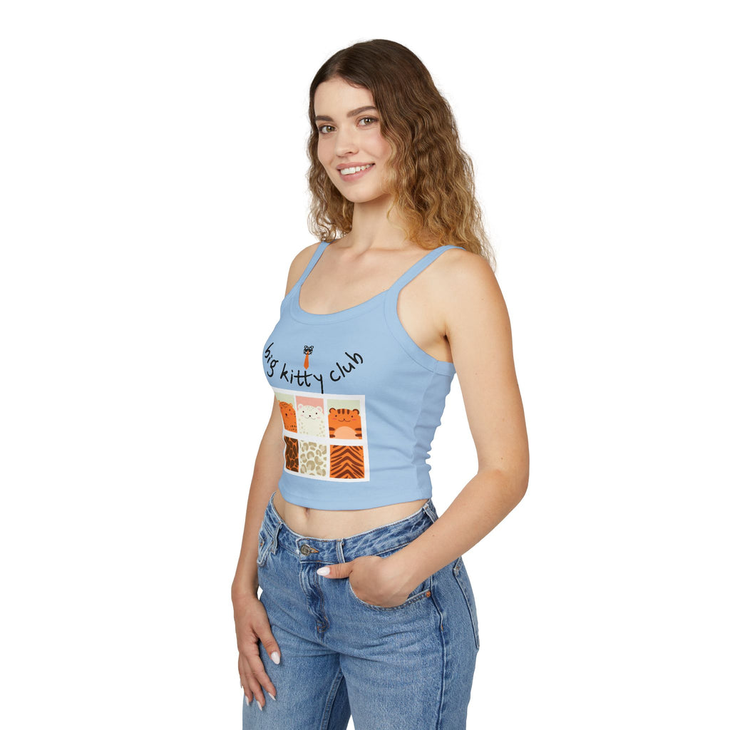big kitty club spaghetti strap tank top