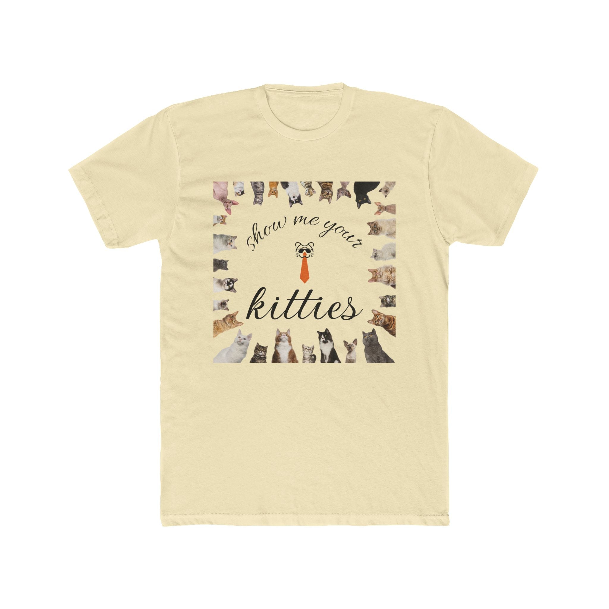 show me your kitties cotton tee