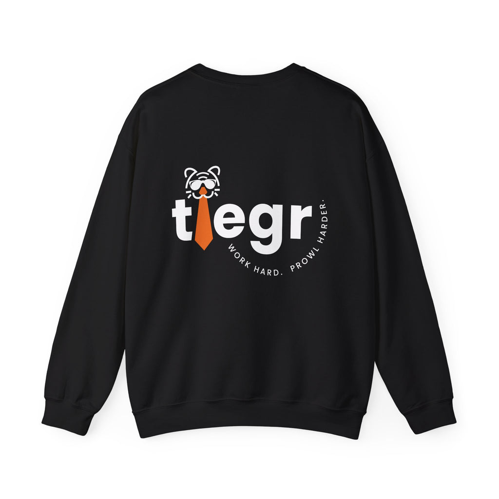 demure tiger unisex sweatshirt