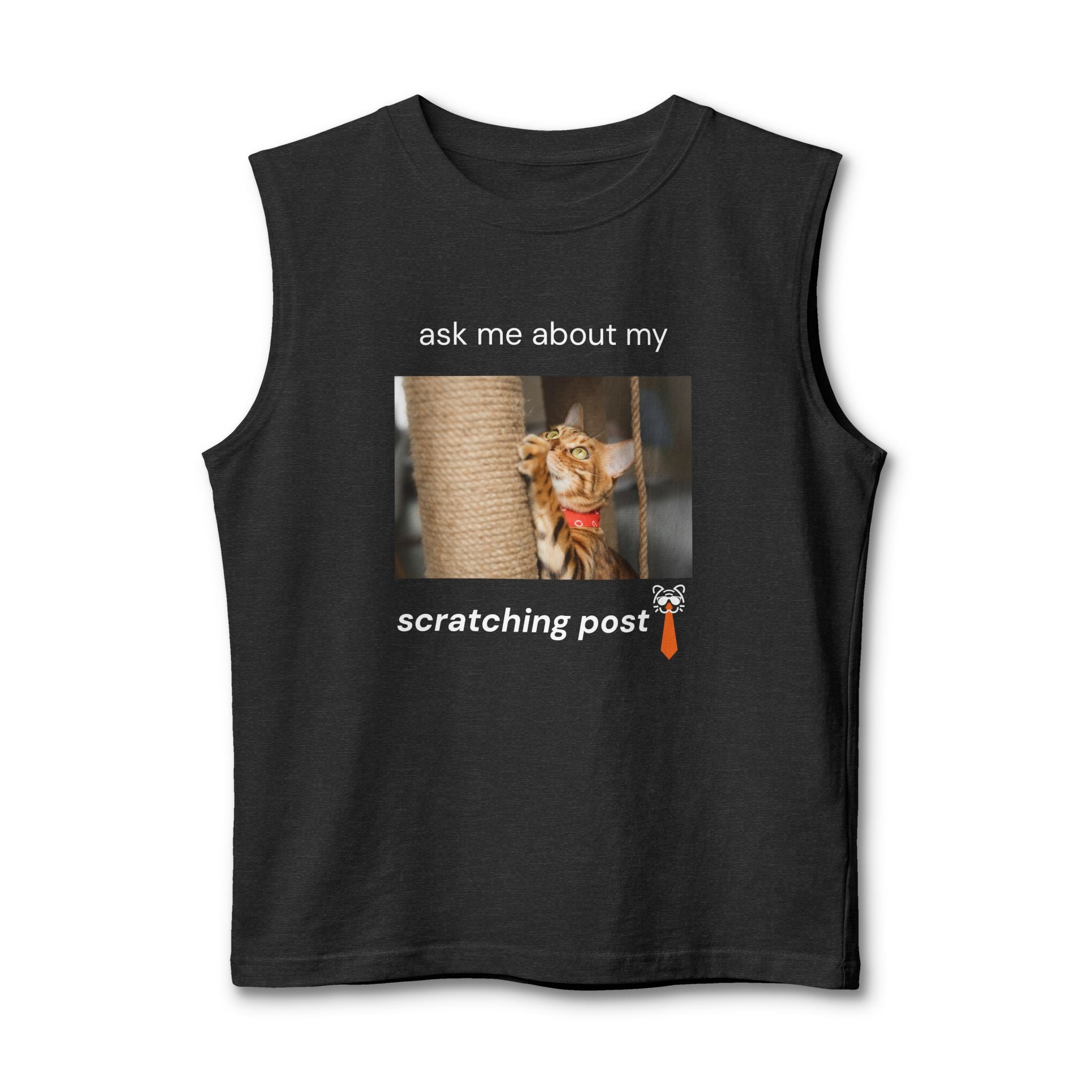scratching post tank