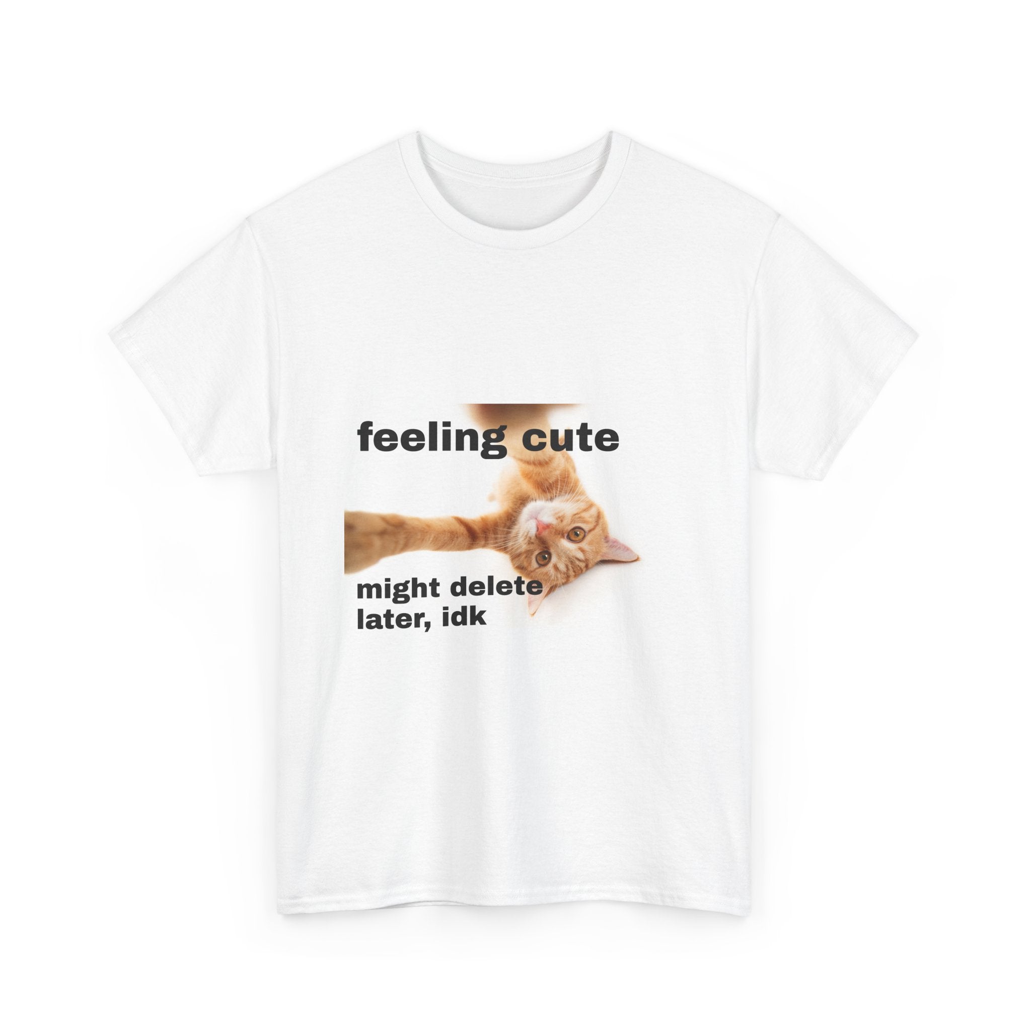 feeling cute tee