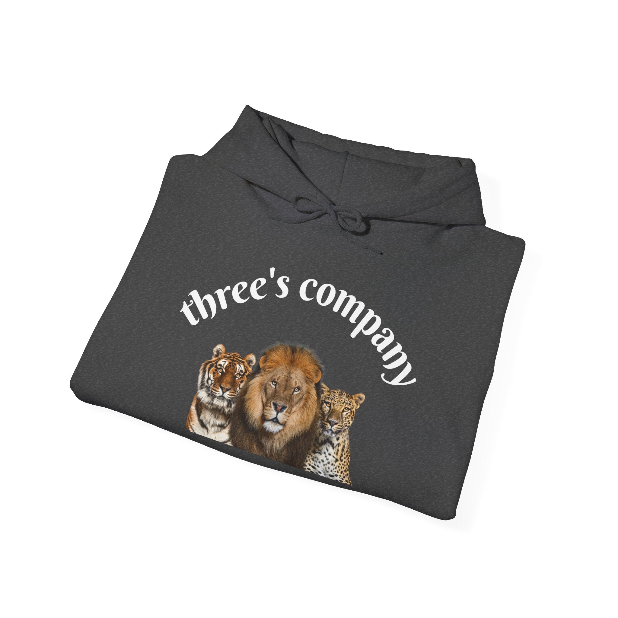 Three's company Unisex Heavy Blend™ Hooded Sweatshirt