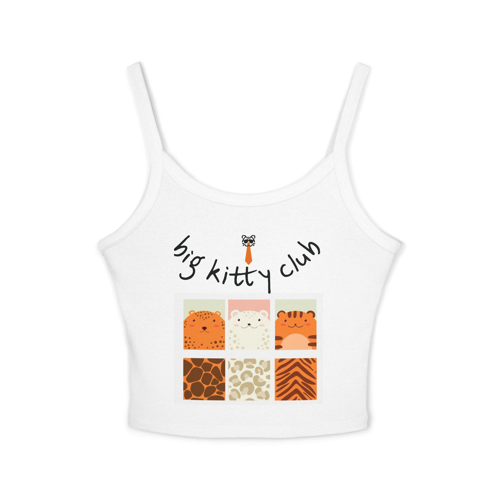 big kitty club spaghetti strap tank top