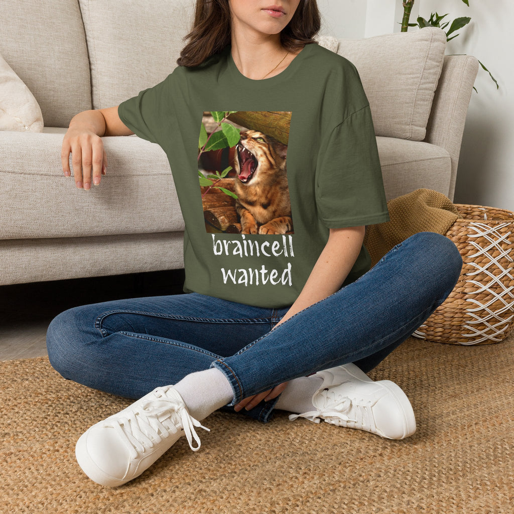 braincell wanted tshirt