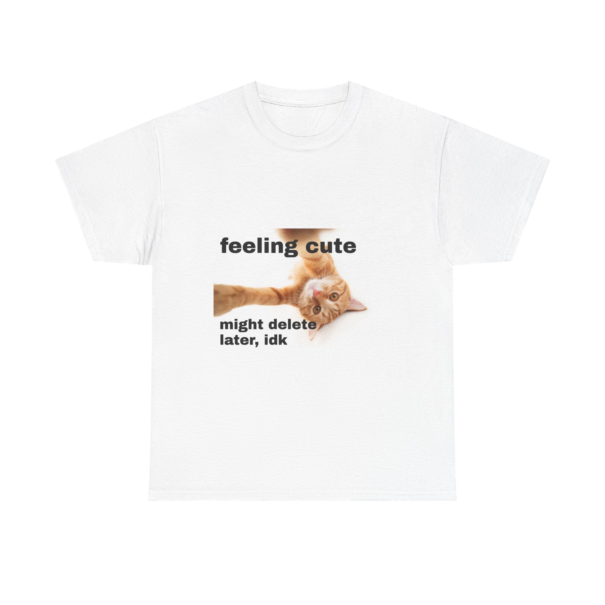 feeling cute tee