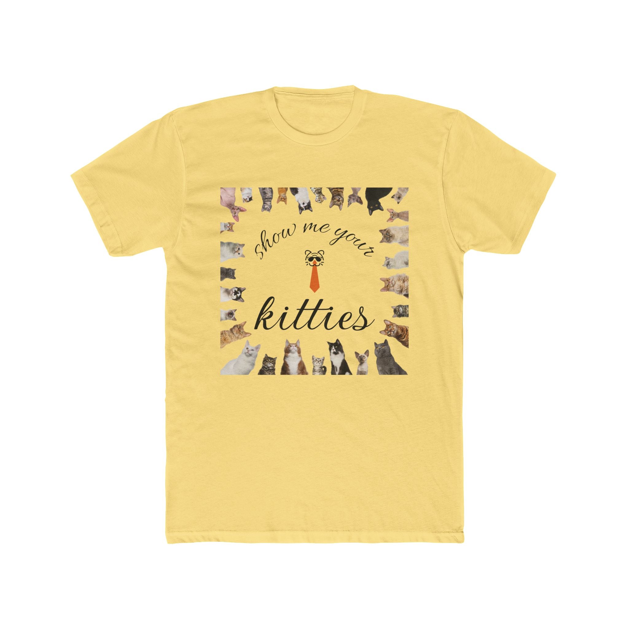 show me your kitties cotton tee