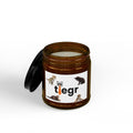Scented Soy Candles with Black Lid, (4 and 9oz)