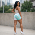Women's workout yoga shorts