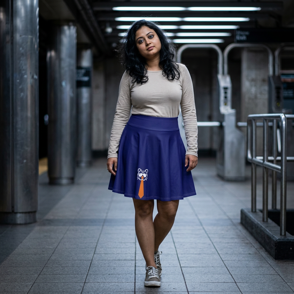 work or prowl skater skirt