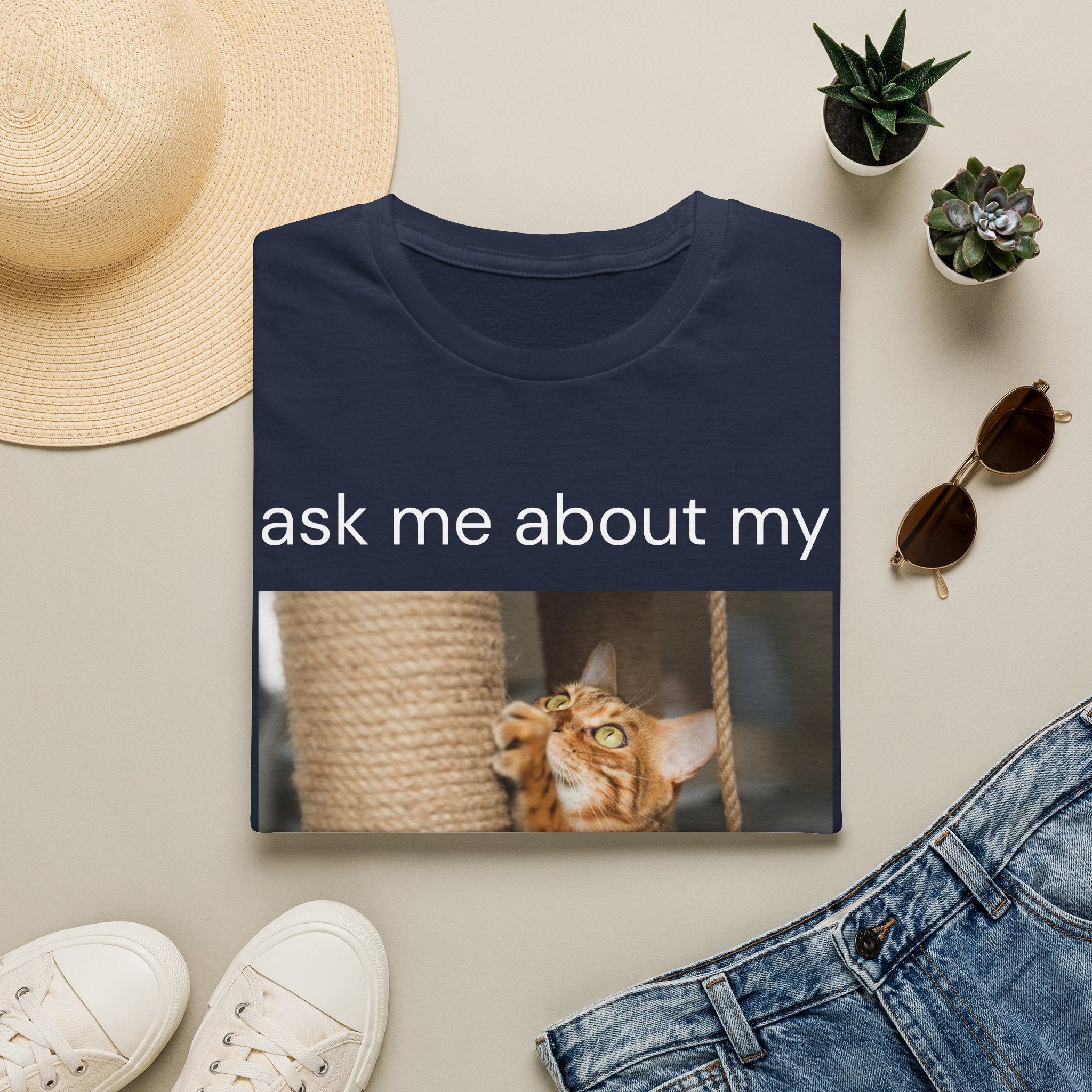 scratching post tee