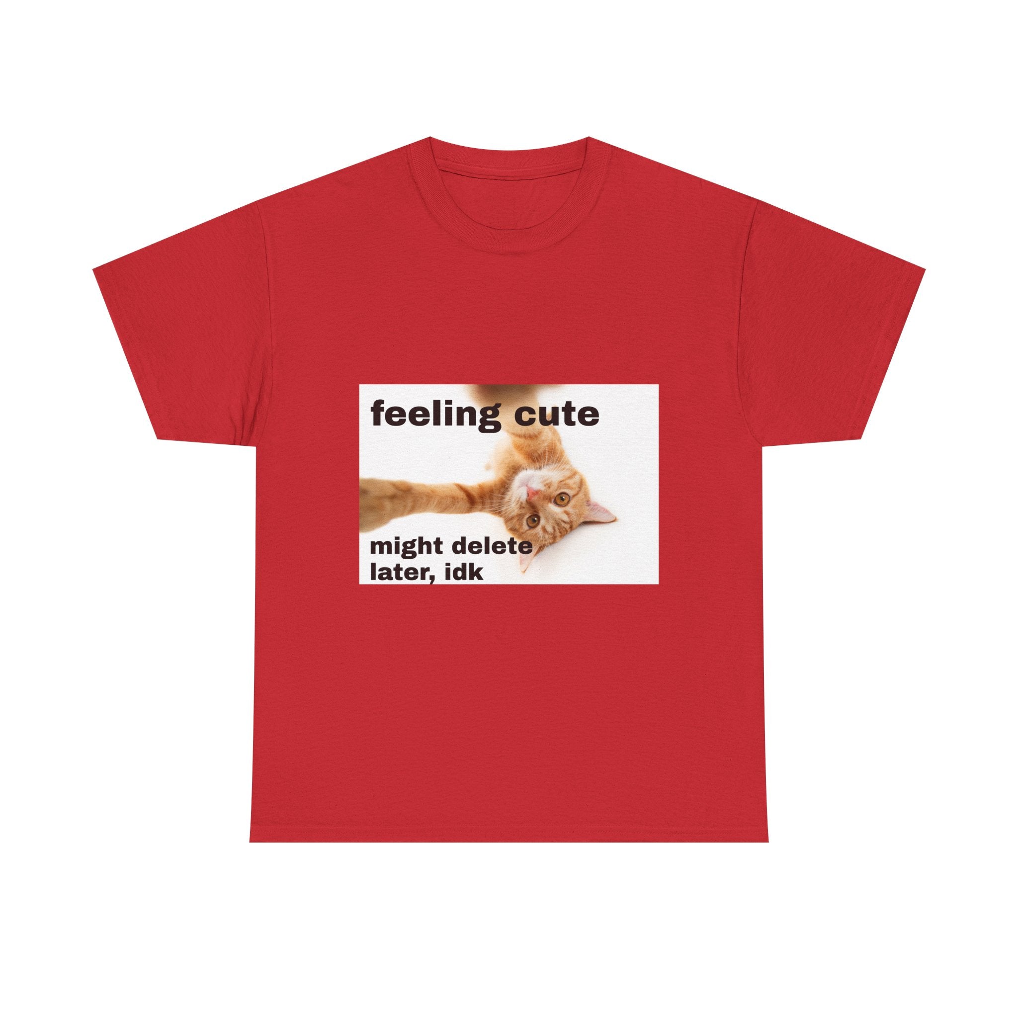 feeling cute tee