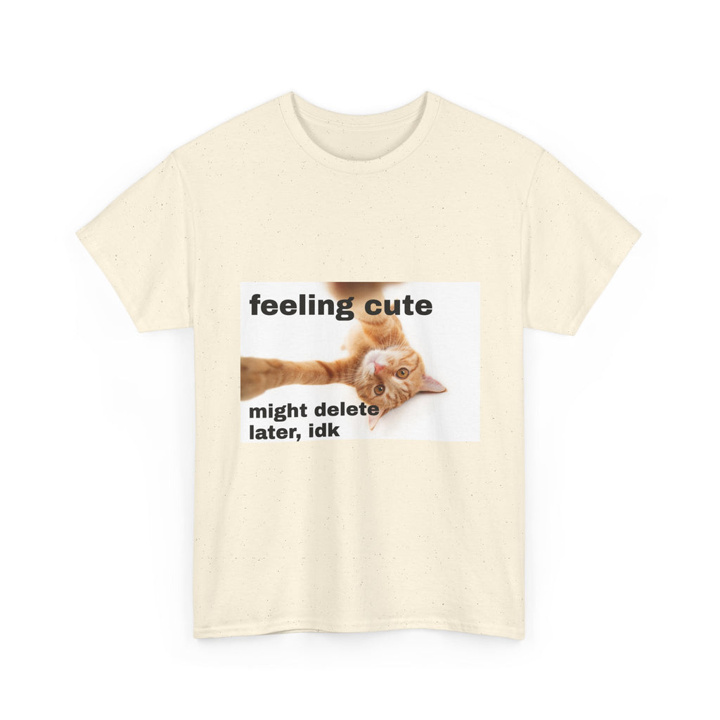 feeling cute tee