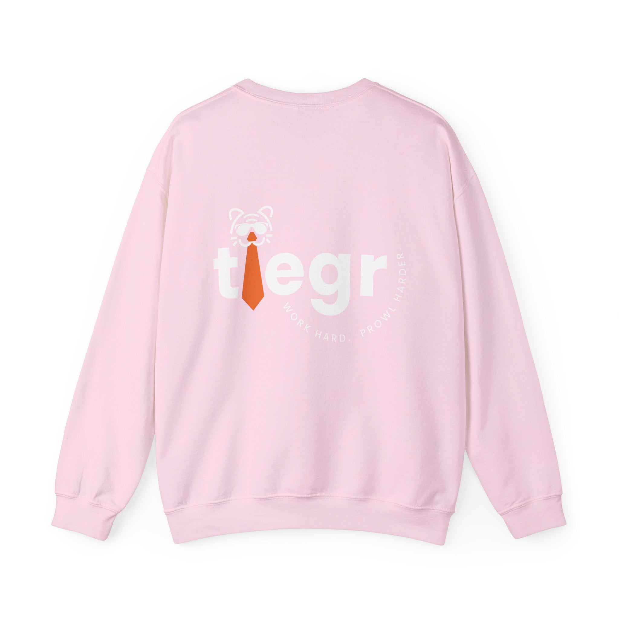 demure tiger unisex sweatshirt