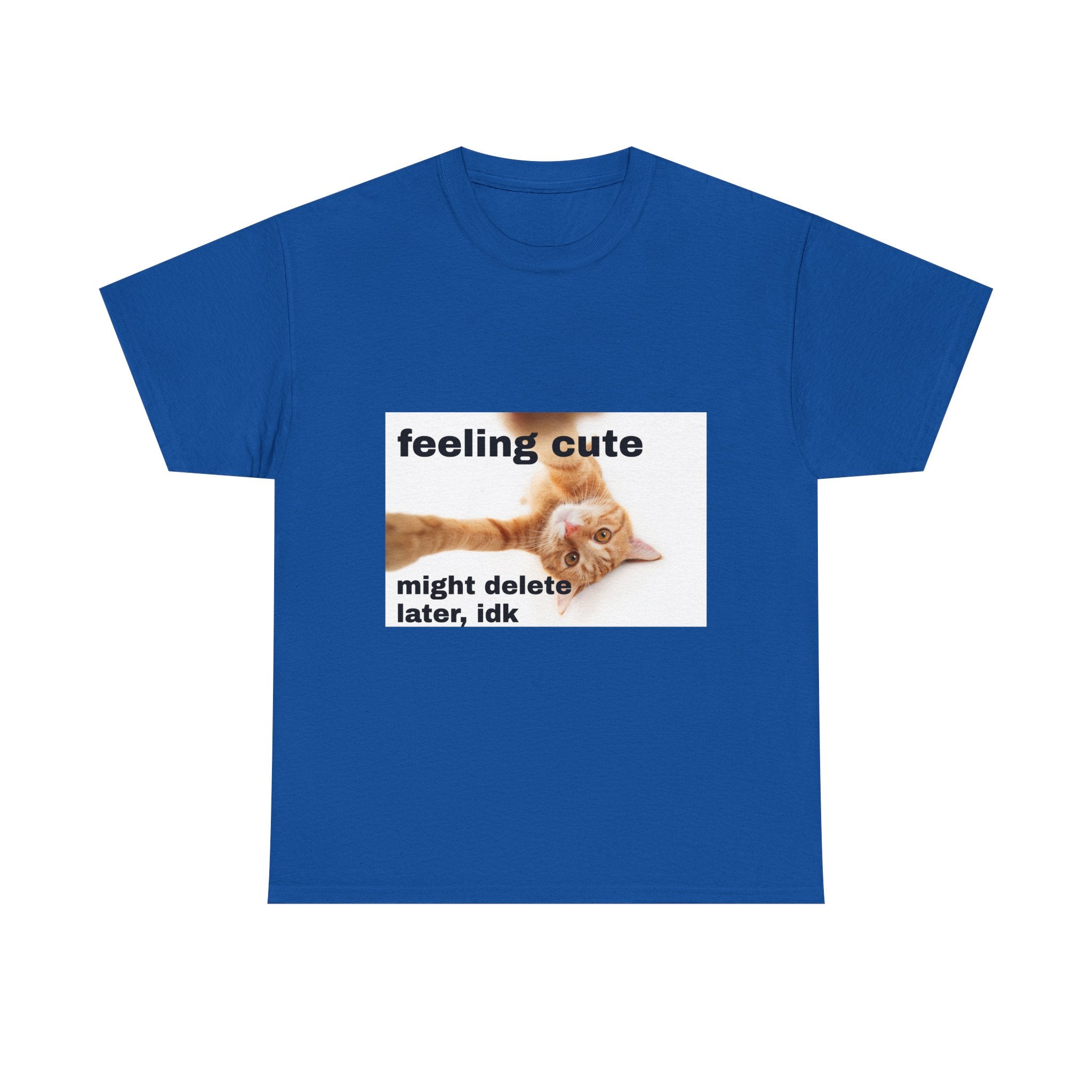 feeling cute tee