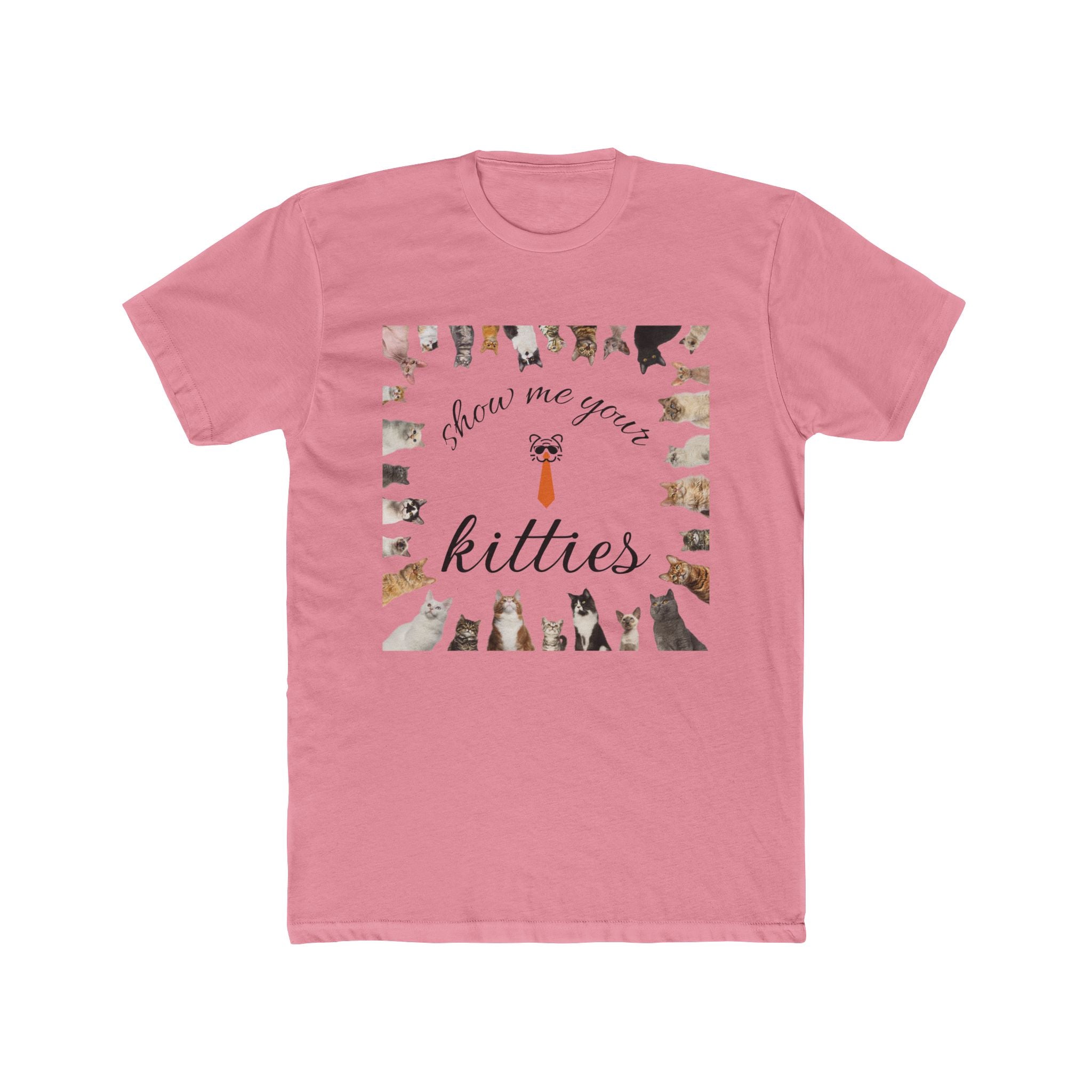 show me your kitties cotton tee