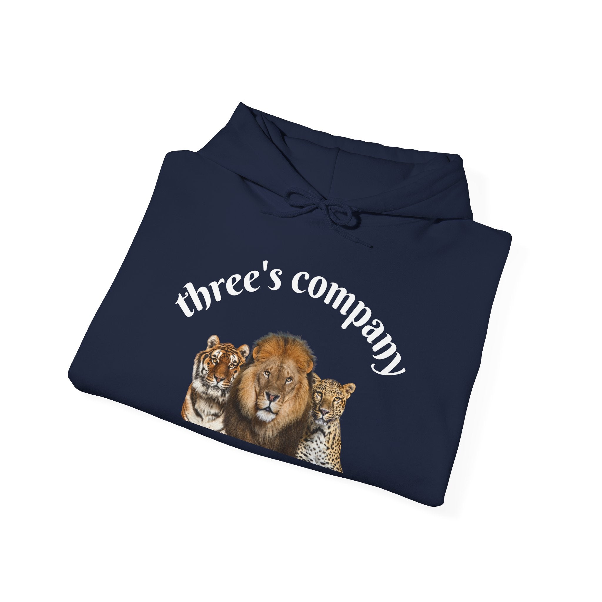 Three's company Unisex Heavy Blend™ Hooded Sweatshirt