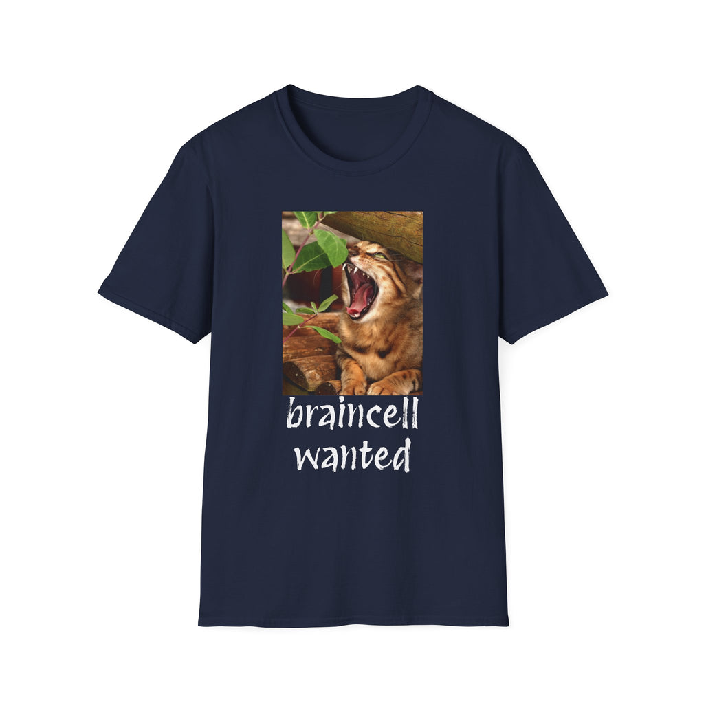 braincell wanted tshirt