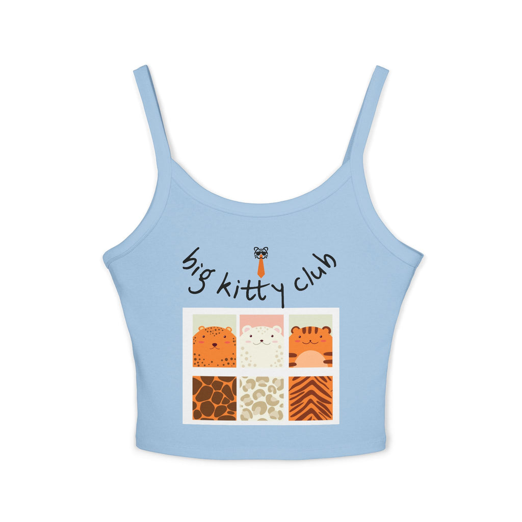 big kitty club spaghetti strap tank top