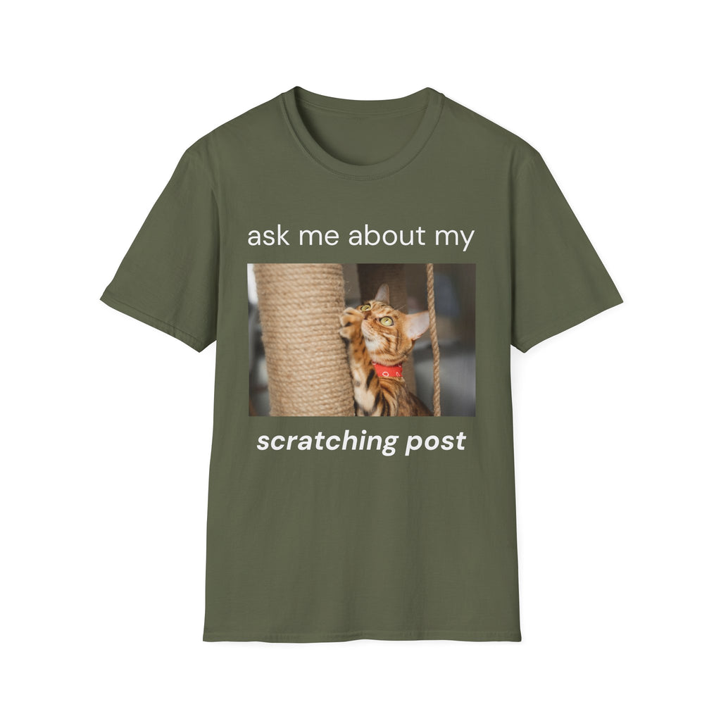 scratching post tee