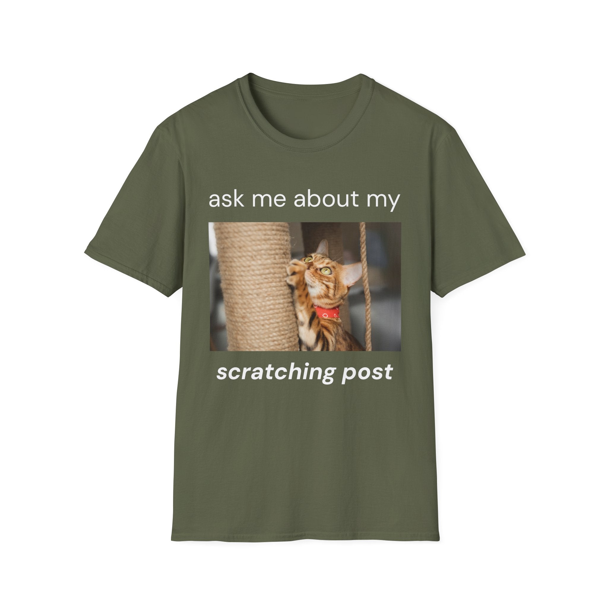 scratching post tee