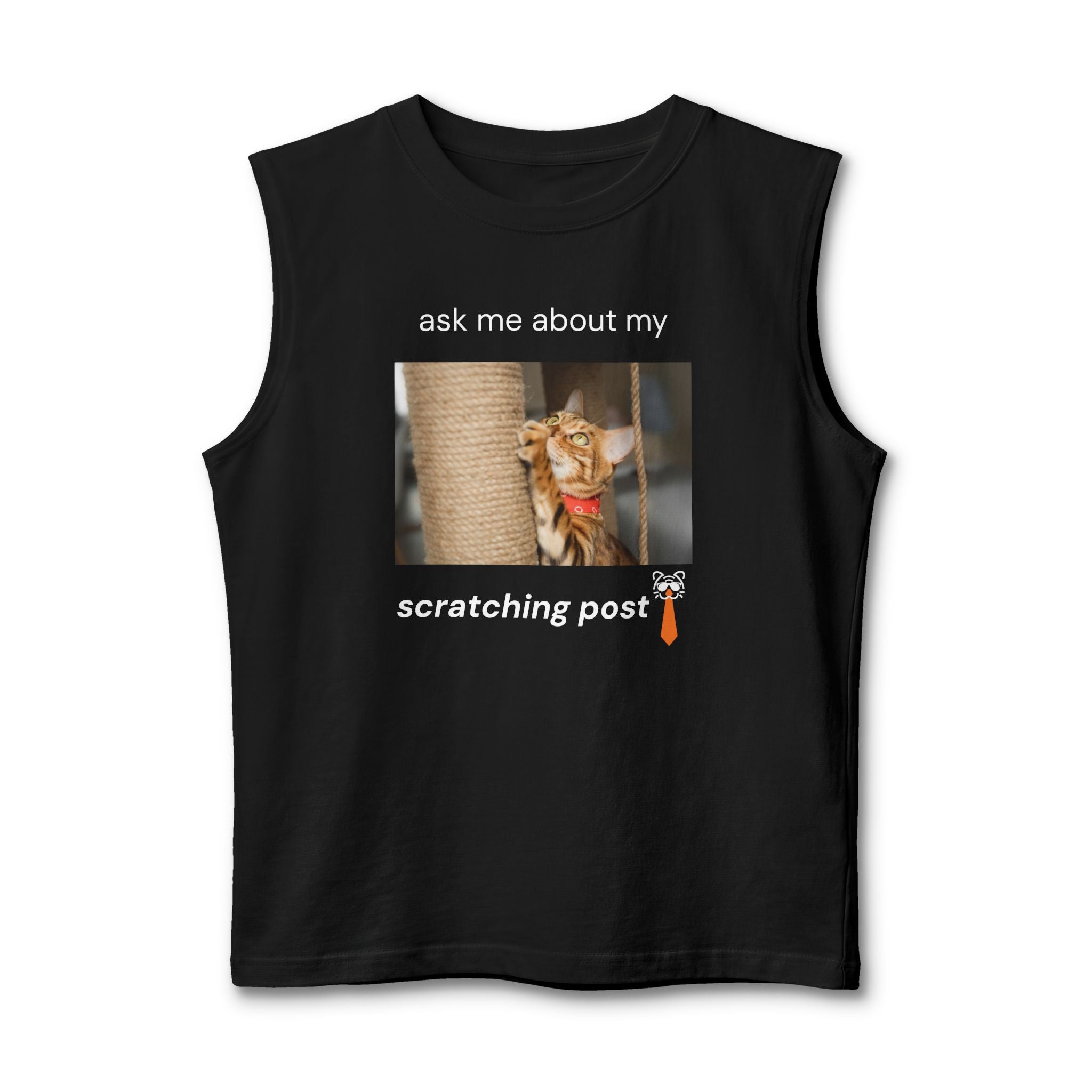 scratching post tank