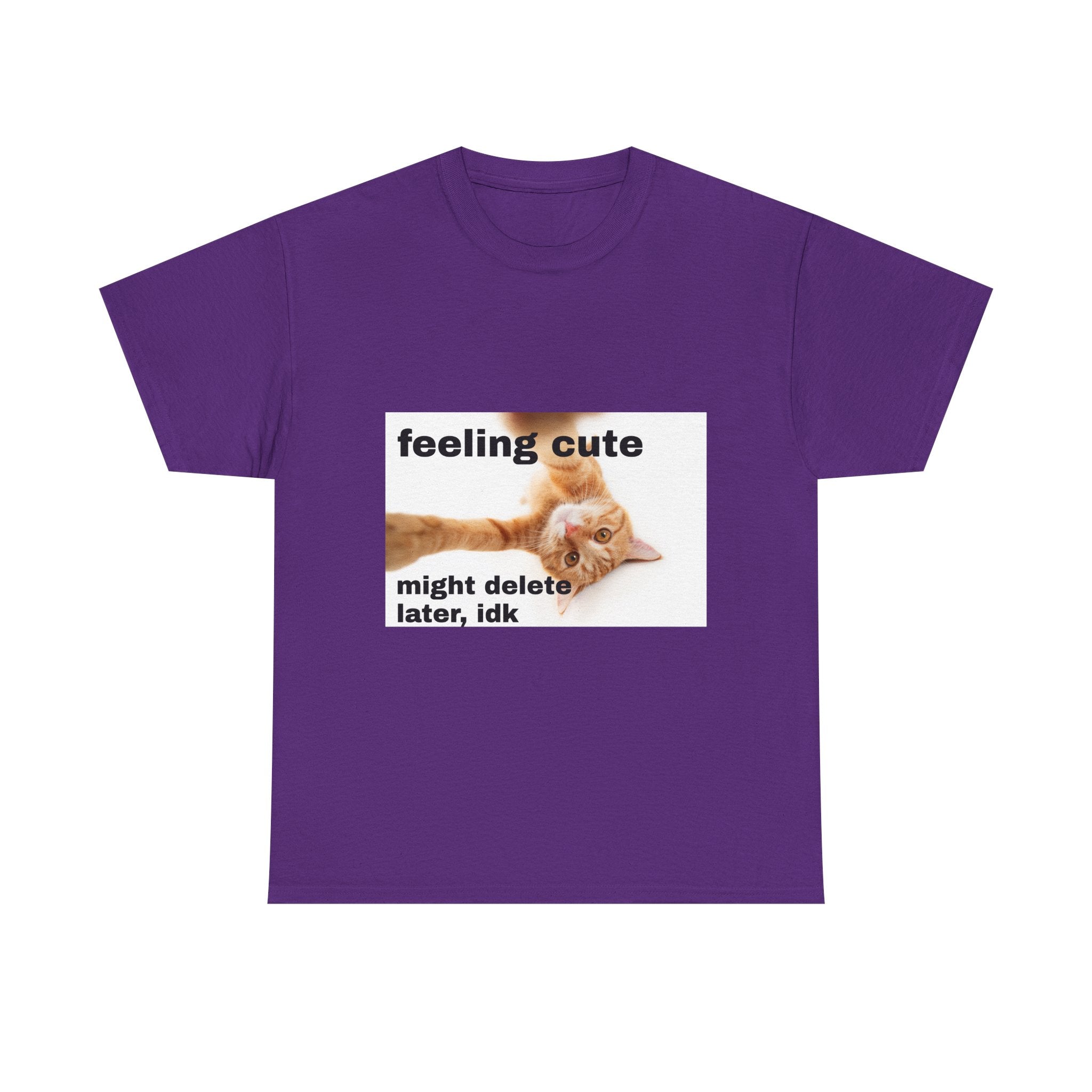 feeling cute tee
