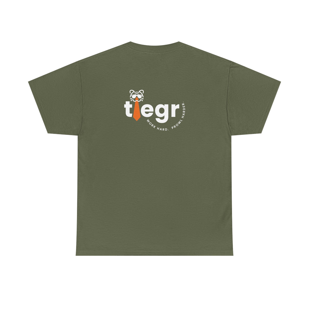 big cat energy cotton tee - lion