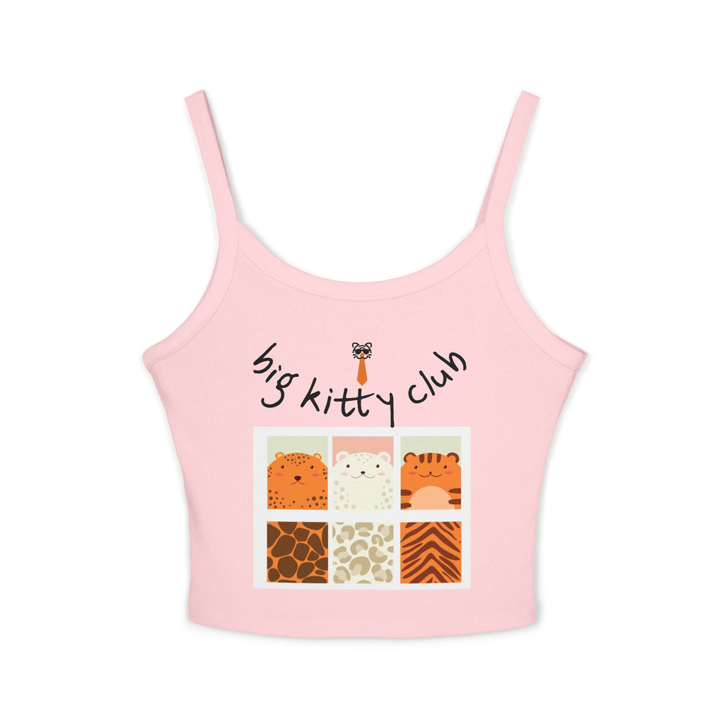 big kitty club spaghetti strap tank top