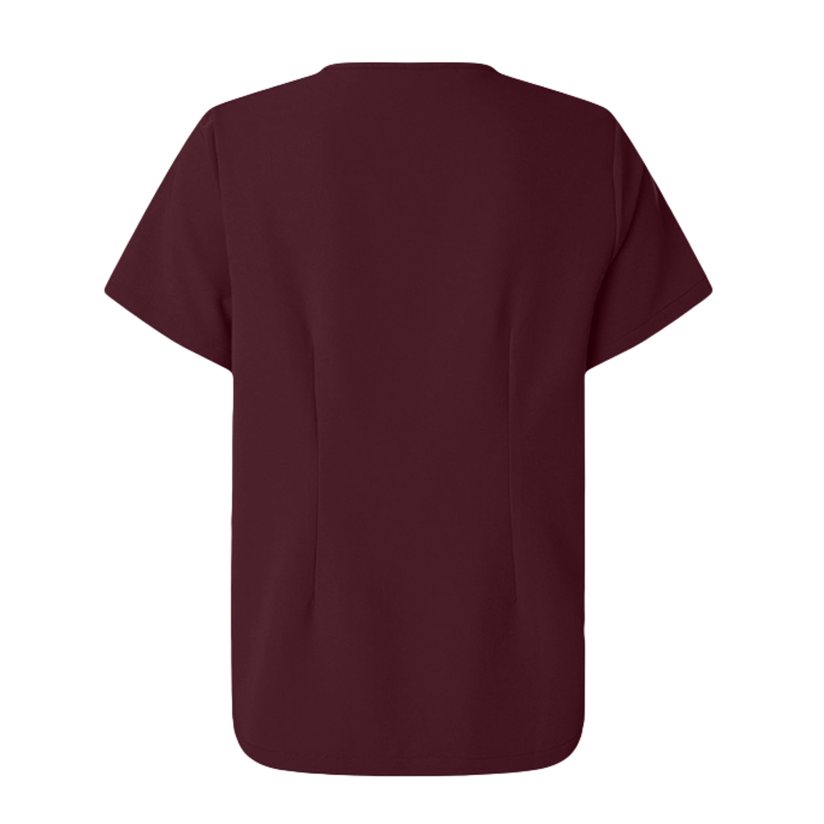 Burgundy - W10001 - BACK